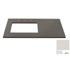 Ronbow - 365535-8L-Q01 - 35'' x 19'' TechStone Vanity Top in Solid White - 3/4'' Thick