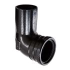 Geberit 367.071.18.1 Cast Iron Outlet Bend Waste Fittings in Brown/Red