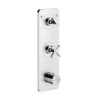 Axor 36703001 Citterio E Thermostatic 2-Function Trim Module, 15"x5" in Chrome