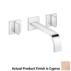 Dornbracht 36712782-490010 Mem 1.5 GPM Wall Mounted Bathroom Faucet without Pop Up Drain in Cyprum