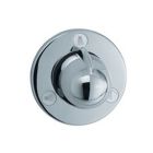 Hansgrohe 36885001 Trio Diverter Trim in Polished Chrome (Rough Sold Separately)