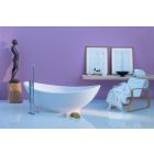 Rapsel Lavasca Mini 71" x 40" Freestanding Bathtub