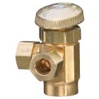 Watts 3892001, 0.5" Copper Solder x 0.37" Comp x 0.37" Comp - Rough Brass