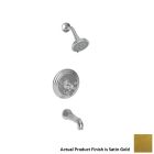 Newport Brass 3-922BP/24S Trim Kit Tub And Shower Set in Satin Gold PVD