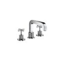 Hansgrohe 39433421 Roman Tub And Shower Trim Cross Handle in Platinum (Rough Sold Separately)