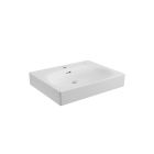 Grohe 39656000 Eurocube Wall Mount 24" Bathroom Sink, 1-Hole In Alpine White