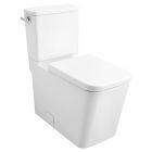 Grohe 39662000 Eurocube Two-Piece Right Height Elongated Toilet with Seat, Left-Hand Trip Leaver in Alpine White