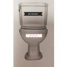 Porcher 40020-00.001 1.6 Gpm Round Toilet Bowl (Tank Not Included) in White