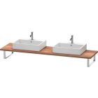 Duravit UV107C07979 Universal 32" L X 22" W Console Sink in Natural Walnut