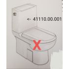 Porcher 41110-00.001 1.6 Gpm Toilet Tank (Tank Only) in White