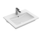 Villeroy and Boch 4124U201 23.63'' X 19.88'' Venticello Washbasin in White Alpin
