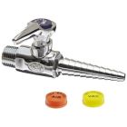 T&S Brass BL-4000-01 Gas Hose Cock with Ball Valve, 3/8-Inch
