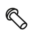 Kohler 41515-CP Thread Size 10-24 X 0.625" Screw in Polished Chrome