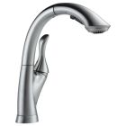 Delta 4153-AR-DST Linden Single Handle Pull-Out Kitchen Faucet In Arctic Stainless