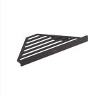 Hansgrohe 41741670 AddStoris 12" Width Wall Mounted Corner Basket in Matte Black