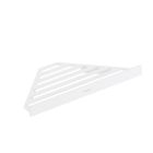 Hansgrohe 41741700 AddStoris 12" Width Wall Mounted Corner Basket in Matte White