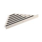 Hansgrohe 41741820 AddStoris 12" Width Wall Mounted Corner Basket in Brushed Nickel