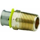 Viega 90542 PureFlow 2811ZL Bronze PEX Adapter, 3/4" x 1/2"