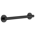 Delta 41818BL BathSafety 18" Contemporary Decorative ADA Grab Bar in Matte Black