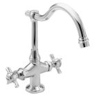 Newport Brass 1008/26 1008 Fairfield Double Handle WaterSense Certified Bar Faucet with, Polished Chrome