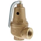 Conbraco 1060415 Bronze Pressure Relief Valve, Hot Water, 75 PSI, 3/4" NPT Female