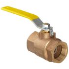 Apollo 7010101 Bronze Ball Valve, 2 PC, Lever Handle, 1/4" NPT Female