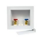 Oatey 38537 2-Inch Pex Standard Pack Single Lever Ball Valve, White
