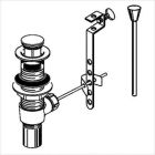 American Standard 8888031.099 Pop Up Drain, Polished Brass