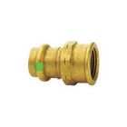 Viega 79310 ProPress 2912ZL Bronze Adapter, 3/4" x 1/2"
