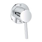 Grohe 29108001 GROHE Concetto 1-Handle 2-Way Diverter Valve Only Trim Kit In Starlight Chrome (Valve Sold Separately)
