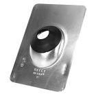 Oatey 12933 Aluminum Standard Base Flashing, 2-Inch