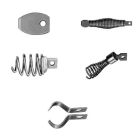 American Standard 130010 General Wire Spring HE-CS Drain Cutter Set, 5-Piece