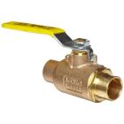 Apollo 7020801 Bronze Ball Valve, 2 PC, Lever Handle, 2" Solder End