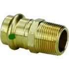 Viega 79255 ProPress Zero Lead Bronze Adapter with Male 1-1/4-Inch by 1-Inch P x Male NPT