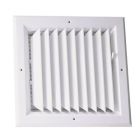 Hart & Cooley 050700 6" x 6" (Width x Height Wall Opening Size) Ceiling Diffuser A501MS Series in White
