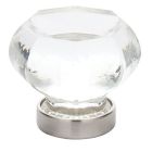 Emtek 86011US15 Old Town Clear 1.25-Inch Cab Knob