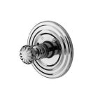 Newport Brass 3-874TR/15S Single Handle Round Thermostatic Valve Trim with Metal Kno, Satin Nickel (Rough Sold Separately)