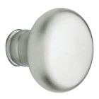 Baldwin 5015.264.MR 5015 Pair of Estate Knobs without Rosettes, Satin Chrome