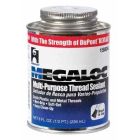 Oatey 15806 Hercules Megaloc Multi-Purpose Thread Sealant Screw Cap With Brush, 1/2 Pint