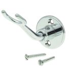 T&S Brass B-0166 TS Brass Dummy Wall Hook, Chrome
