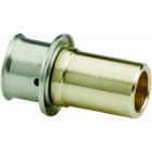 Viega 97570 PureFlow Zero Lead Bronze PEX Press Copper Fitting Adapter with Male 1-1/4-Inch by 1-1/4-Inch Press x Copper