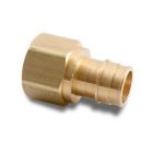 Uponor Wirsbo LF4571313 ProPEX LF Brass Female Threaded Adapter, 1-1/4" PEX x 1-1/4" NPT