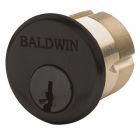 Baldwin 8322.102 8322 1-1/8" Mortise Cylinder C Keyway, Oil Rubbed Bronze