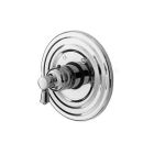 Newport Brass 3-1204TR/15S 3-1204TR Metropole Collection Single Handle Round Thermostatic Val, Satin Nickel