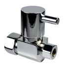 Mountain Plumbing MT5120L-NL/BRN MT5120L Lever Handle Angle and Straight Valves Finish: Brushed Nickel