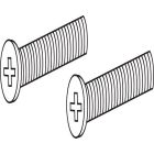 Delta RP6404PT Delta Faucet Overflow Plate Screws, Aged Pewter