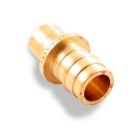 Uponor Wirsbo LF4505050 ProPEX LF Brass Fitting Adapter, 1/2" PEX x 1/2" Copper