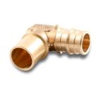 Uponor Q4376375 Wirsbo ProPEX Baseboard Elbow, 5/8" PEX x 3/4" Copper Fitting Adapter