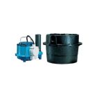 Little Giant 506065 WRSC-6 Compact Drainosaur Tank and Pump Combination System