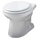 Gerber GAV21852 Plumbing AV-21-852 Avalanche Watersense High-Efficiency Siphon Jet Toilet Bowl with Round Front, 1.6 Gpf/1.28 Gpf, White- 2463438